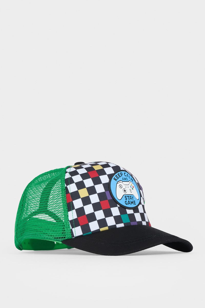 DeFacto Multicolour Boy Boy Woven Printed Hat Casual - Image 2
